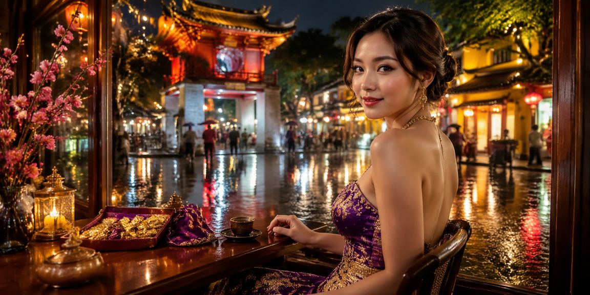 Quán cà phê Hà Nội gợi ý thói quen xem kết quả xổ số buổi tối