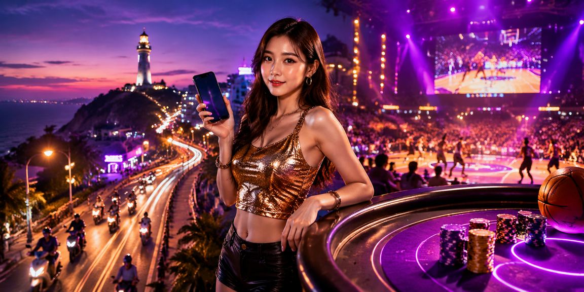 Sân bóng rổ neon tại Vũng Tàu gợi ý sự kiện thể thao trực tuyến
